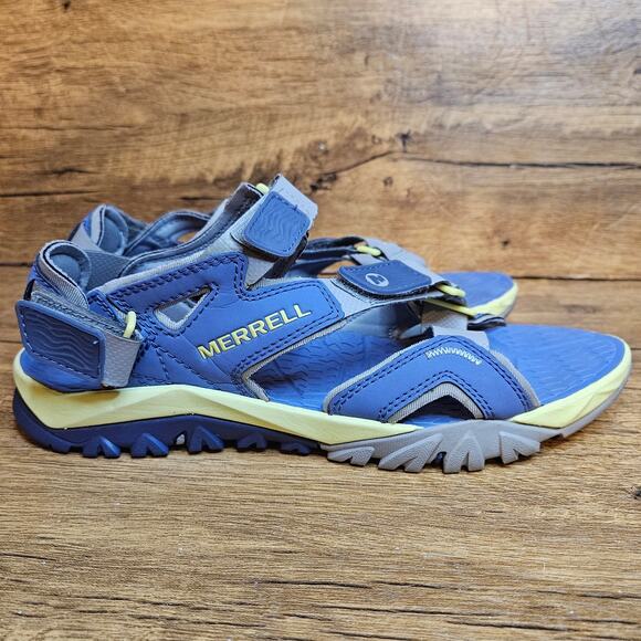 Merrell Select Grip Velvet Morning Preformance adjustable sandals sz 8 - Picture 2 of 9